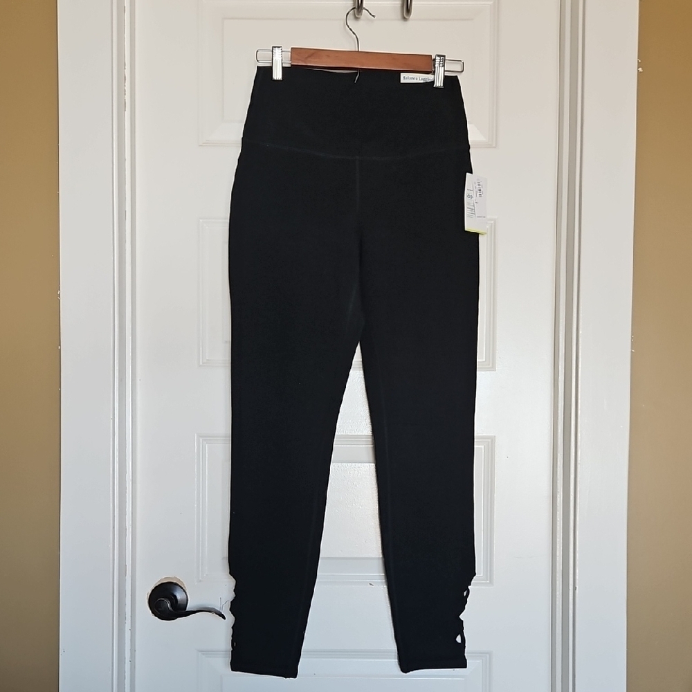 Black High-Waisted Leggings